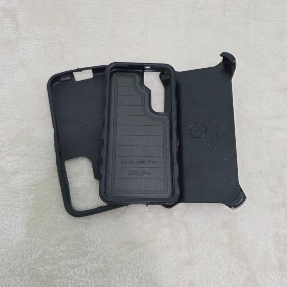 OtterBox Defender Series Pro Drop + Holster Case For Samsung Galaxy S23 Black